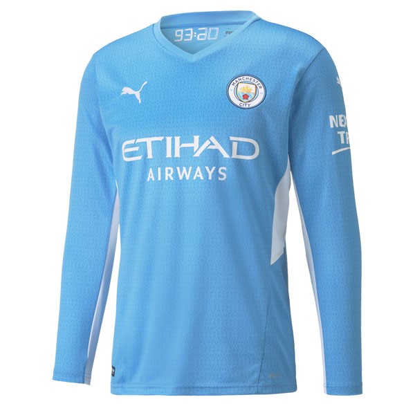 Authentic Camiseta Manchester City 1ª ML 2021-2022